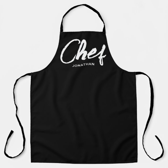 Delantal Apron, el chef Personalizado personalizado | Mente (Anverso)