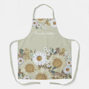 Delantal Apron, el nombre de las mujeres del jardín floral