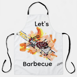 Delantal Apron: El sueño de la barbacoa