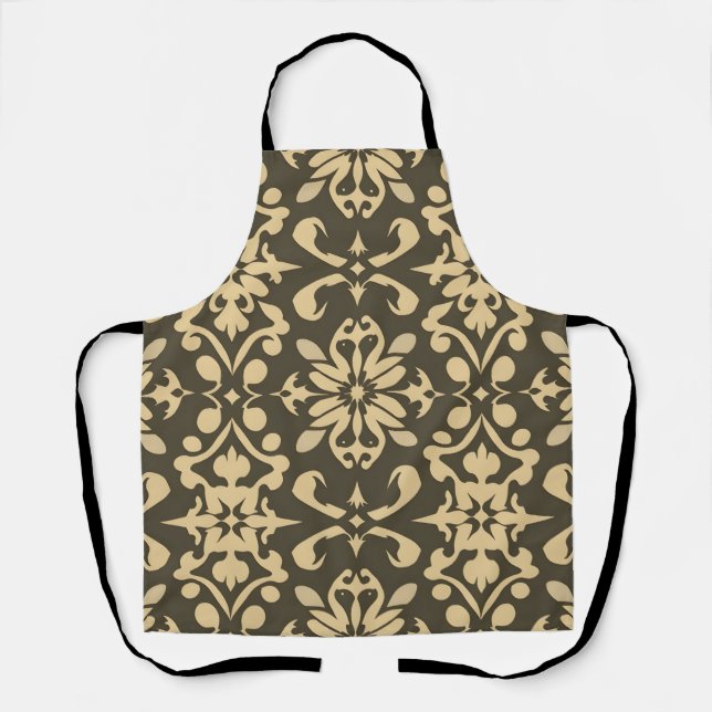 Delantal Apron elegante con impresión digital simétrica (Anverso)