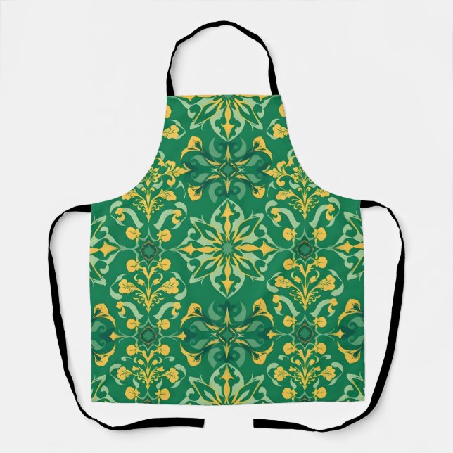 Delantal Apron elegante de patrón sin foco (Anverso)
