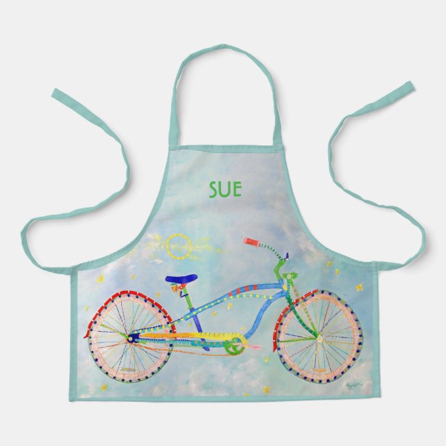 Delantal Apron en bicicleta de crucero para niños (Anverso)