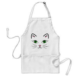 Delantal Apron estándar - Cara Kitty