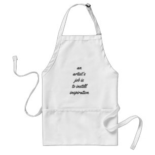 Delantal Apron estándar de trabajo de artista