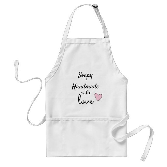 Delantal Apron estándar - Hecho con amor (Frente)