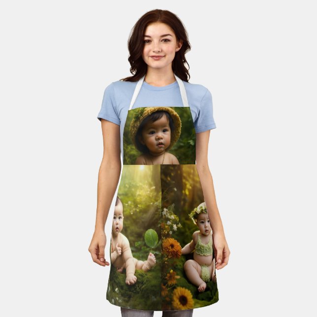 Delantal Apron estilo bebé (Gastado)