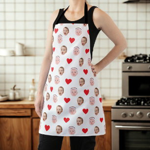Delantal Apron facial, apron fotográfico Personalizado, reg