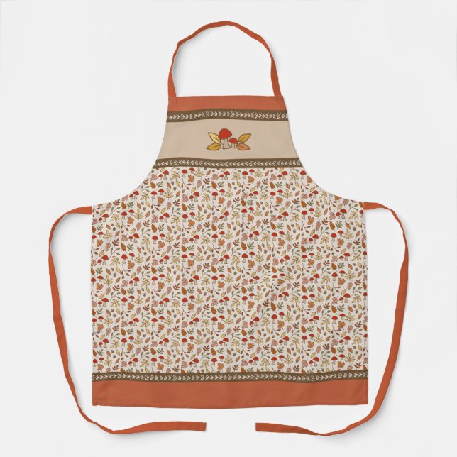 Delantal Apron Fall Woodlands (Anverso)