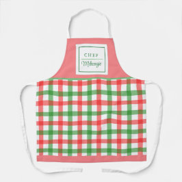 Delantal Apron femenino con retro personalizado