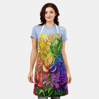 Delantal Apron, Fiesta arcoiris