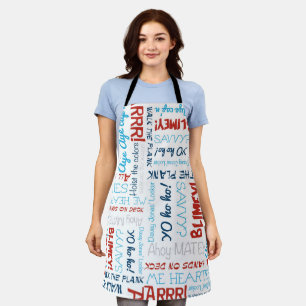Delantal Apron: Fiestas piratas felices