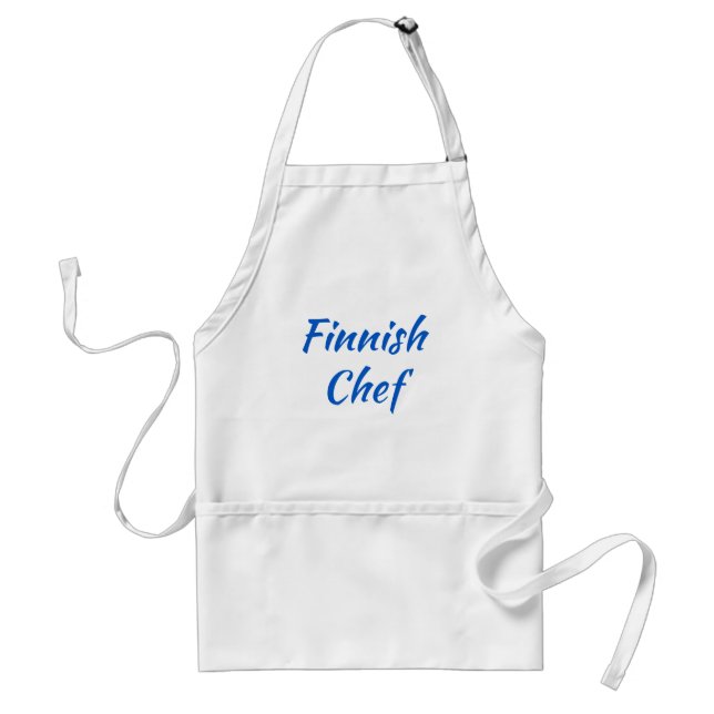 Delantal Apron finlandés Chef finlandés (Frente)