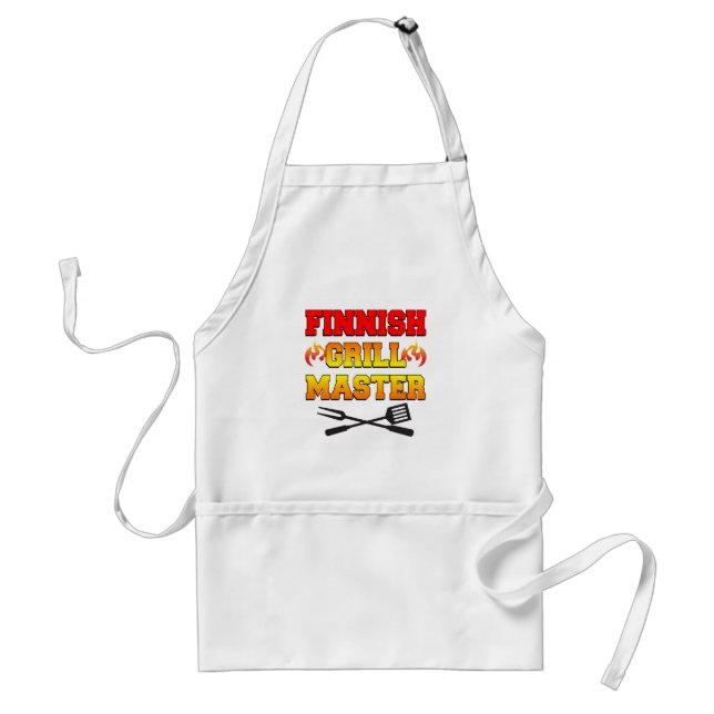 Delantal Apron finlandés Grill Master (Frente)