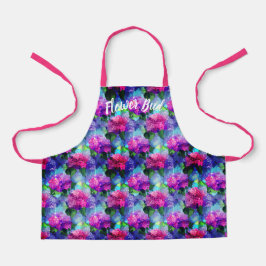 Delantal Apron floral de mamá "Mini Me" Flor