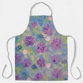 Delantal Apron floral de primavera