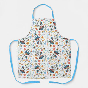 Delantal Apron-Flowers
