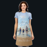 Delantal Apron fotográfico personalizado regala tus fotos y<br><div class="desc">Aprones de texto y fotos de personalizado - Único su propio diseño - Familia personalizada / Amigos o regalo personal de Apron - Añadir su texto y foto - Redimensionar y mover o eliminar / añadir elementos - imagen / texto con herramienta de personalización ! Elija fuente / tamaño /...</div>