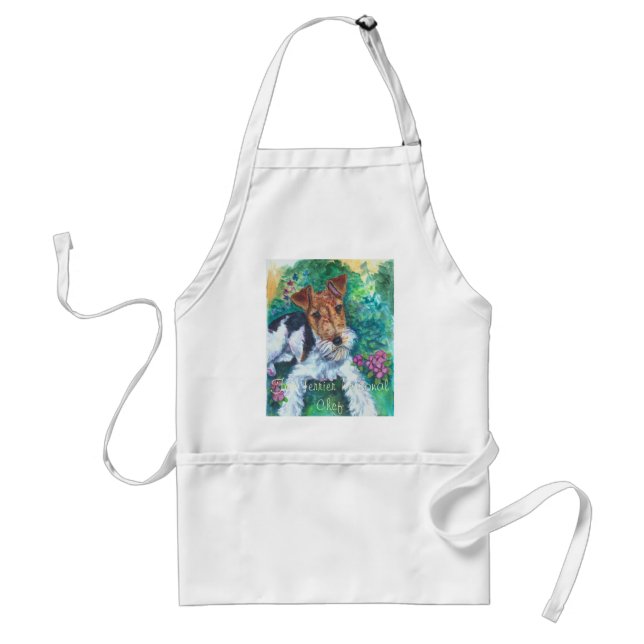 Delantal Apron Fox Terrier (Frente)
