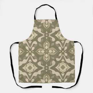 Delantal Apron geométrico simétrico