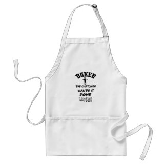 Delantal Apron - graciosa cita de Baker Apron