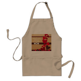 Delantal Apron Great Mom Good Kid's Day Any