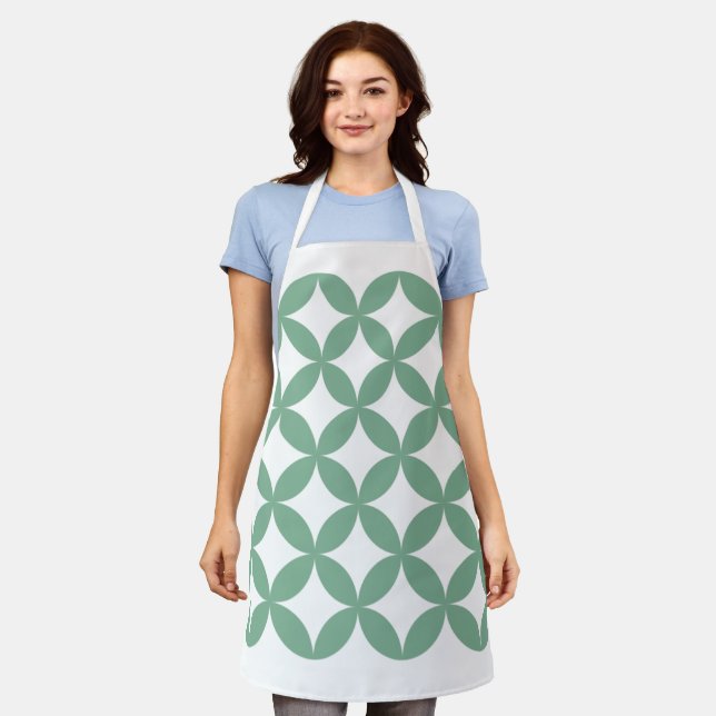 Delantal Apron Green Shippo - Cocina japonesa (Gastado)