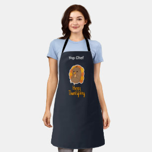 Delantal Apron gris de Personalizable turco-cute de acción 
