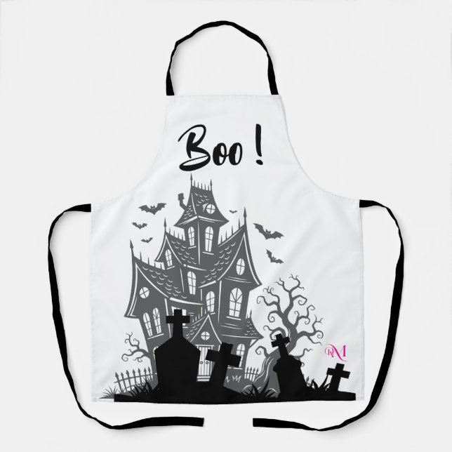 Delantal Apron : HALLOWEEN Home #1 (Anverso)