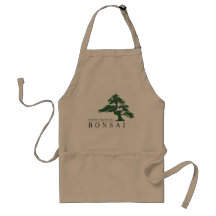 Apron hecho para los amantes de Bonsai