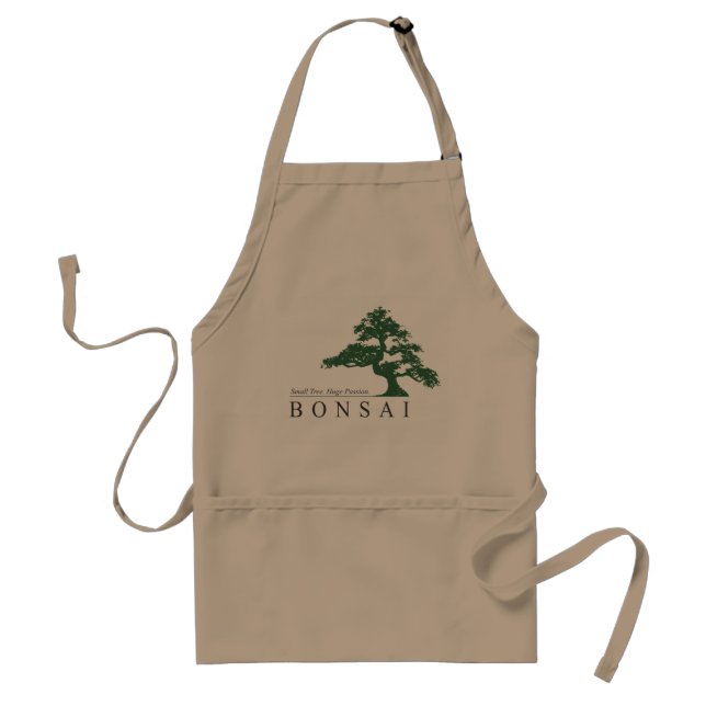 Delantal Apron hecho para los amantes de Bonsai (Frente)