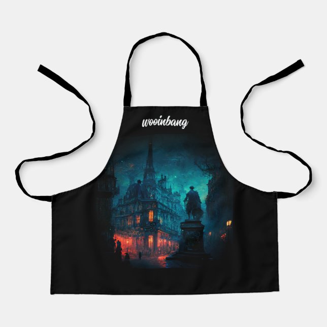 Delantal Apron impreso para niños y Chicas (Anverso)