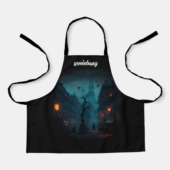 Delantal Apron impreso para niños y Chicas (Anverso)