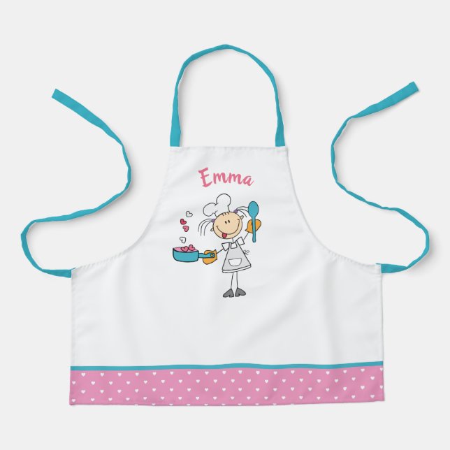 Delantal Apron infantil personalizado (Anverso)