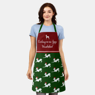 Delantal Apron italiano Greyhound, regalo Iggy, perro Apron