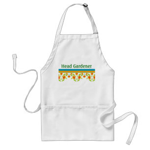 Delantal Apron, jardinero de cabeza de frontera de marigole