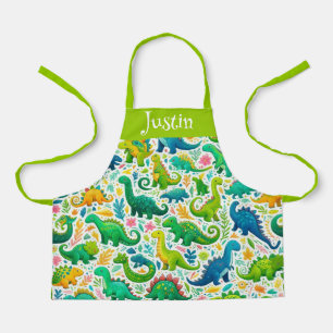 Delantal Apron Jurassic Joy Kids