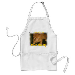 Delantal Apron Kitty "I'S DA OFICIAL TASTE TESTER"