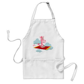 Delantal Apron, la alfombra mágica de unicornio, personaliz