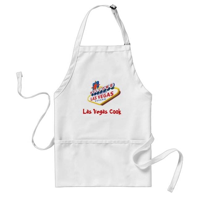 Delantal Apron Las Vegas Cook (Frente)