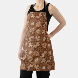 Delantal Apron Latte Paisley