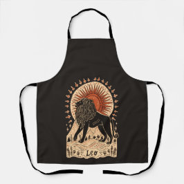 Delantal Apron Leo Celestial Zodiac Art