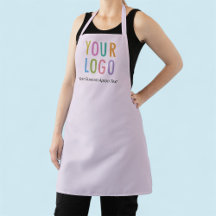 Apron Lilac Purple Personalizado con logotipo en t
