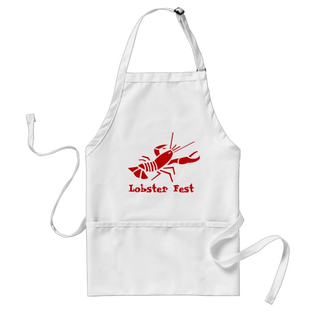 Delantal Apron Lobster Fest (Frente)