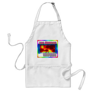 Delantal Apron "Los Angeles California Sunset Palm Trees"