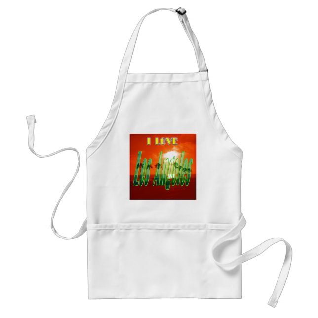 Delantal Apron "Los Angeles Lovely" (Frente)