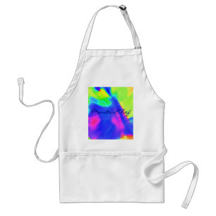 Delantal Apron MasterChef de "luces de neón" - Personalizab