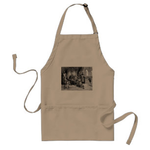 Delantal Apron Medieval Knight