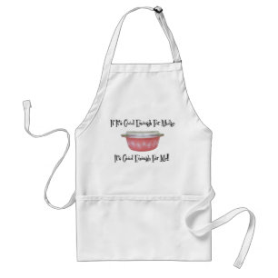 Delantal Apron medio de Retro Pyrex MCM