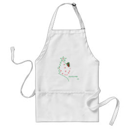 Delantal Apron: MERRY NAVIDAD