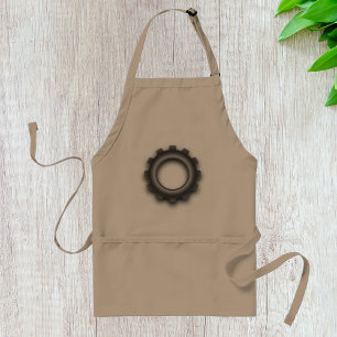 Delantal Apron metalizado Gear Cog